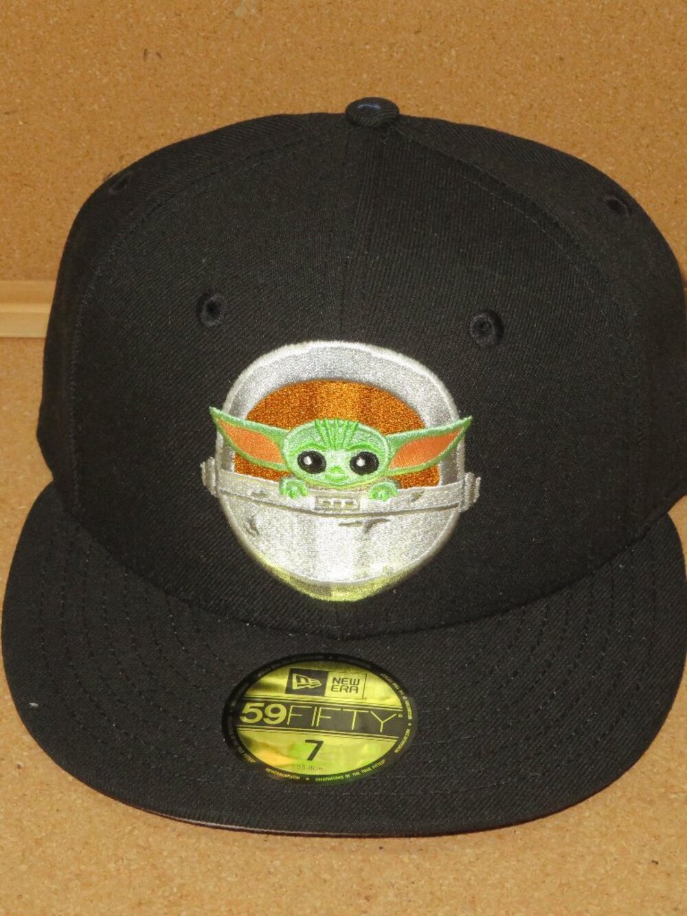 New Era Disney Star Wars The Mandalorian "The Child" Baby Yoda 59FIFTY Cap Sz 7